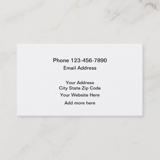 Weddencoördinator Classy Black Marble Achtergrond Visitekaartje (Achterkant)