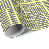 Weddendag, Chamelot Blue 02-Gift Wrapping Paper Cadeaupapier (Rol Hoek)