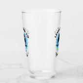 Weddendag Echtgenoot Gift Leveled Gamer Fun Glas (Links)