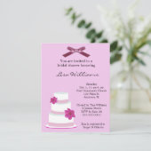 Weddenenkooi Bridal Shower Kaart (Staand voorkant)