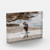 Weddenfoto Acrylblok Fotoblokken (Links)