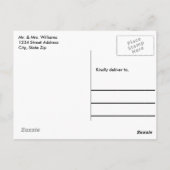 Weddenfoto Dank je Briefkaart (Achterkant)