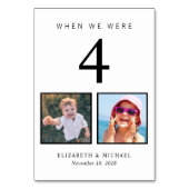 Weddenfoto Fun Kaart (Voorkant)