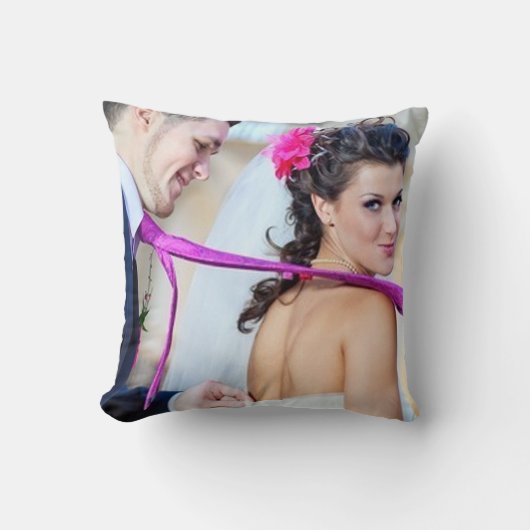 Weddenfoto Gift Pillow Kussen (Voorkant)