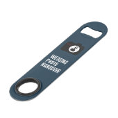 Weddenfoto Hangover Bottle Opener Speed Flessenopener (Voorkant Gekanteld)