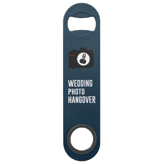 Weddenfoto Hangover Bottle Opener Speed Flessenopener (Achterkant)