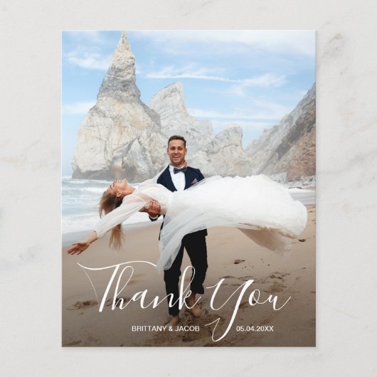 Weddenfoto Hartelijk dank (Voorkant)