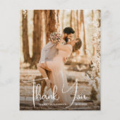 Weddenfoto Hartelijk dank (Voorkant)