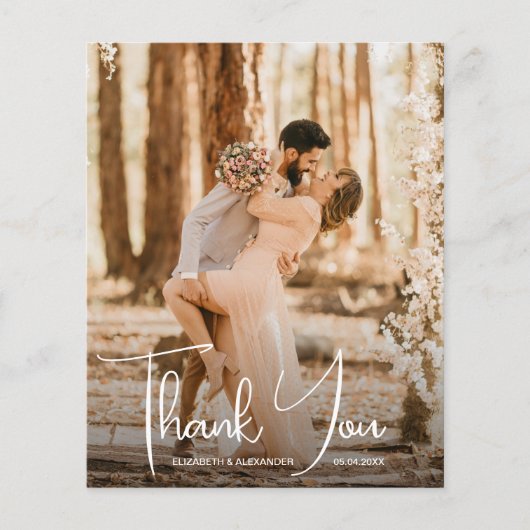 Weddenfoto Hartelijk dank (Voorkant)
