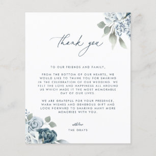 Weddenfoto Hartelijk dank