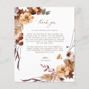 Weddenfoto Hartelijk dank