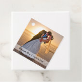 Weddenfoto Hartelijk dank Bedankjes Labels (In situ)