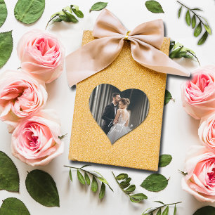 Weddenfoto Hartelijk dank Hart Sticker