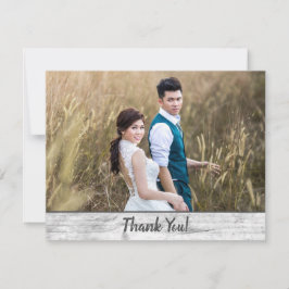 Weddenfoto Hartelijk dank voor de dubbelzijdige Ru