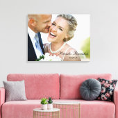 Weddenfoto Keepascanvas Canvas Afdruk (Insitu (Woonkamer))