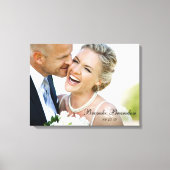 Weddenfoto Keepascanvas Canvas Afdruk (Voorkant)
