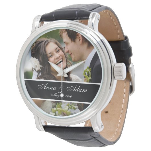 Weddenfoto Keepomwille Horloge (Gekanteld)