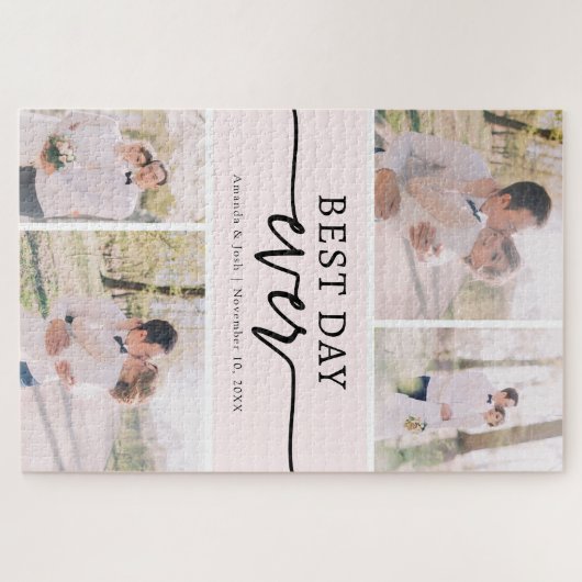 Weddenfoto Legpuzzel (Horizontaal)