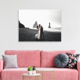 Weddenfoto Memory Newly Weds Keepomwille Canvas Afdruk