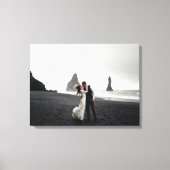 Weddenfoto Memory Newly Weds Keepomwille Canvas Afdruk (Voorkant)