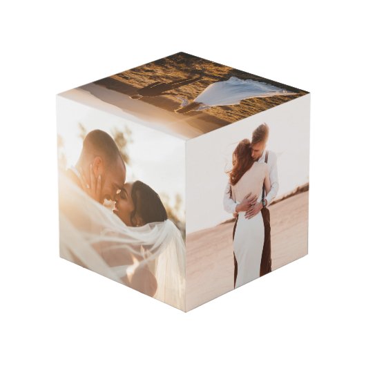 Weddenfoto Memory Newly Weds Keepomwille Kubus (Achter hoekig)