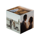 Weddenfoto Memory Newly Weds Keepomwille Kubus (Voorkant hoekig)