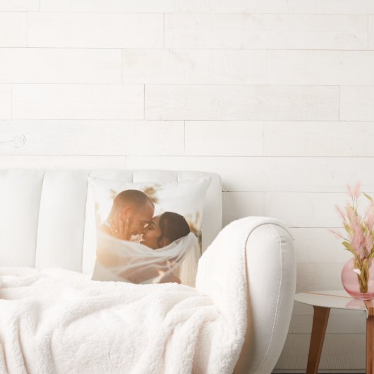 Weddenfoto Memory Newly Weds Keepomwille Kussen (Bank)