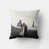 Weddenfoto Memory Newly Weds Keepomwille Kussen (Achterkant)