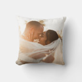 Weddenfoto Memory Newly Weds Keepomwille Kussen (Voorkant)