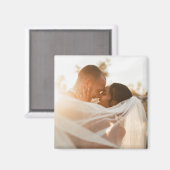 Weddenfoto Memory Newly Weds Keepomwille Magneet (Voorkant / Achterkant)