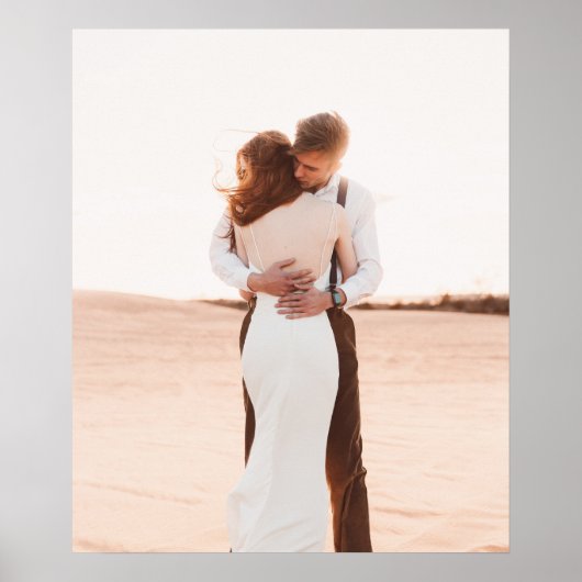 Weddenfoto Memory Newly Weds Keepomwille Poster (Voorkant)