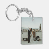 Weddenfoto Memory Newly Weds Keepomwille Sleutelhanger (Voorkant Links)