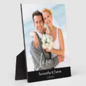 Weddenfoto Naam Fotoplaat (Zijkant)