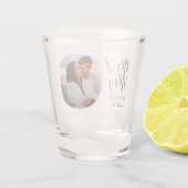 Weddenfoto Persoonlijk Shot Glass Favor Shot Glas (Achterkant)
