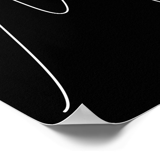 Weddenfoto Poster (Hoek)