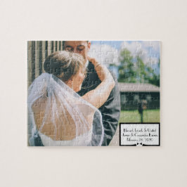 Weddenfoto Puzzle Legpuzzel