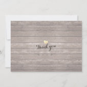 Weddenfoto Save the Date Hydrangeas Lights Wood (Achterkant)