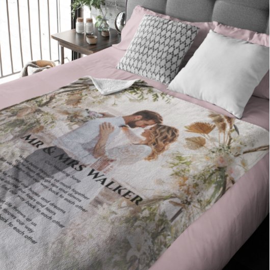 Weddenfoto Song lyrics Fleece Blanket