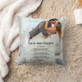 Weddenfoto Song-Sierkussen Kussen (Deken)