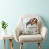 Weddenfoto Song-Sierkussen Kussen (Stoel)