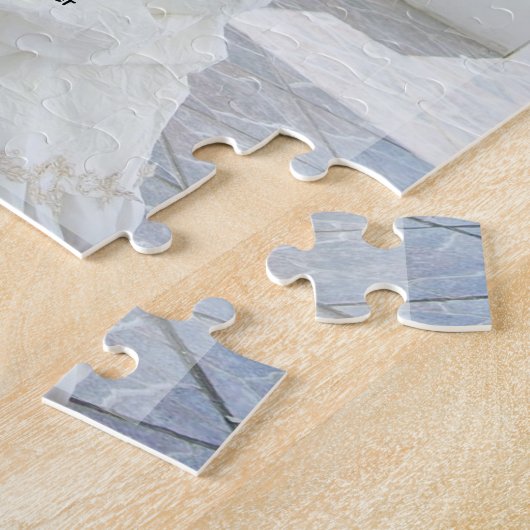 Weddenfoto Song-tekst Legpuzzel (Zijkant)