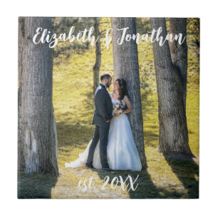 Weddenfoto Tegeltje