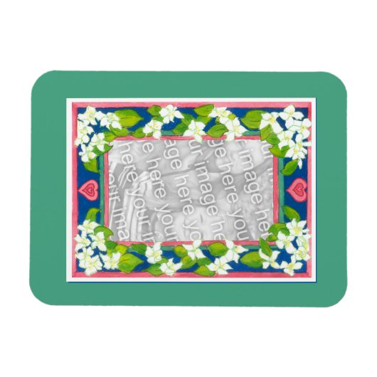 Weddenfoto Upload Fridge Magnet Magneet (Horizontaal)