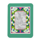 Weddenfoto Upload Fridge Magnet Magneet (Verticaal)