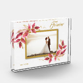 Weddengeld en aangepaste bruinbruidingen fotoblokken (Links)