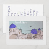 Weddengevechten op de Griekse eilanden Kaart (Voorkant / Achterkant)