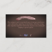 Weddeninformatie Chocolate Sangria Informatiekaartje (Voorkant)