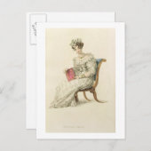 Weddenjassen, mode bord van Ackermann's Repo Briefkaart (Voorkant / Achterkant)