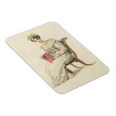 Weddenjassen, mode bord van Ackermann's Repo Magneet (Rechterzijde)