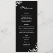 Weddenmenu Damask Menu (Voorkant)